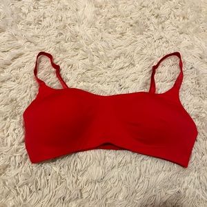 Victoria Secret lined red bra